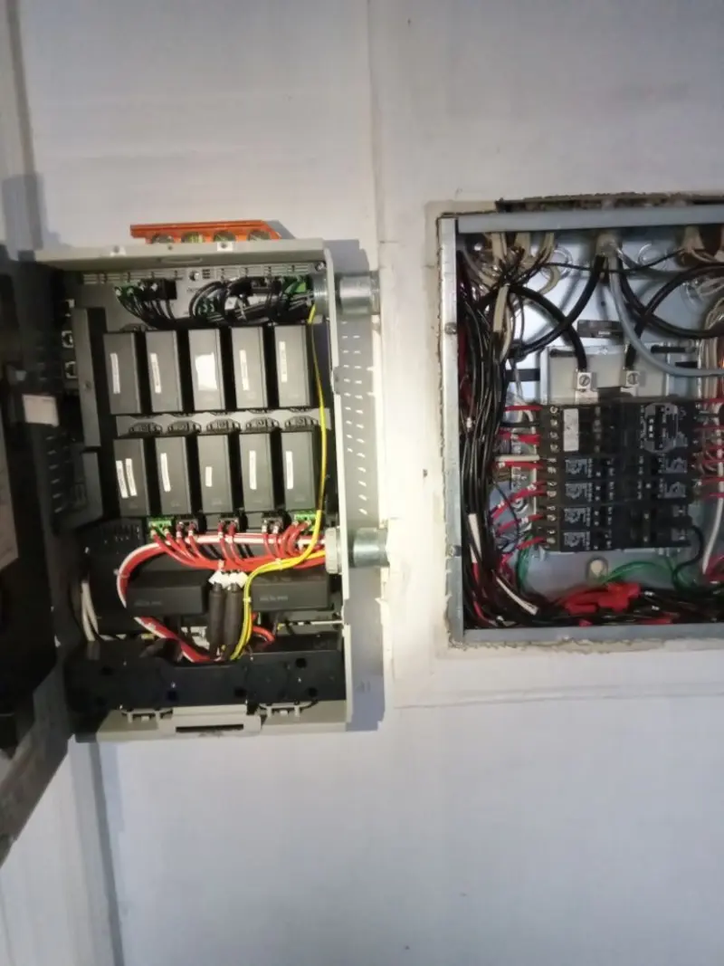 Electrical panel upgrade completed for Ring Doorbell Installation in Rock Hill